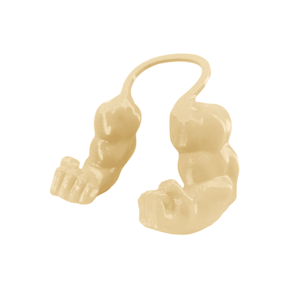 Bodybuilder-Kattearm-Kostyme -Beige - Ozerty