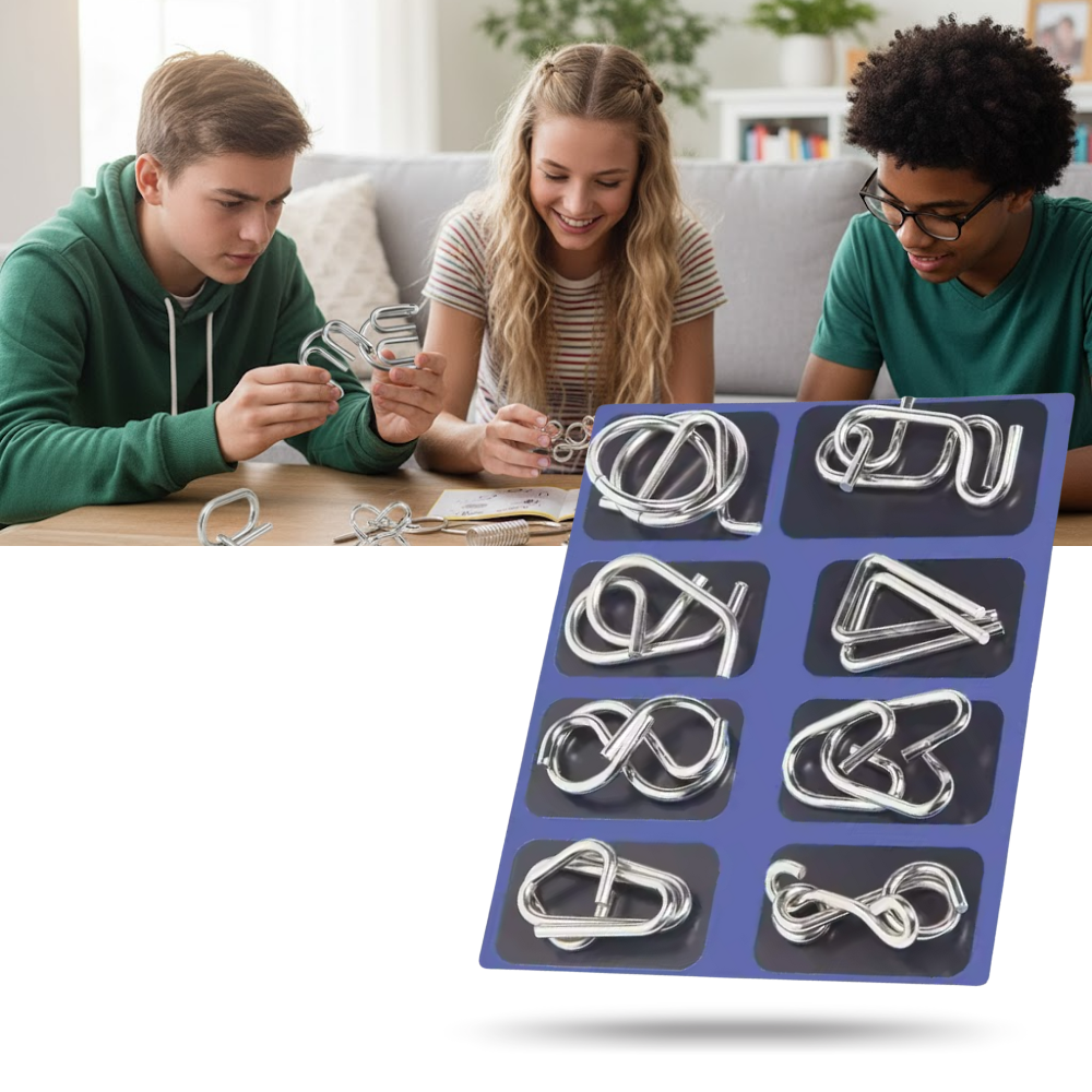 Hjernetrim-Låspuslespill - Ozerty