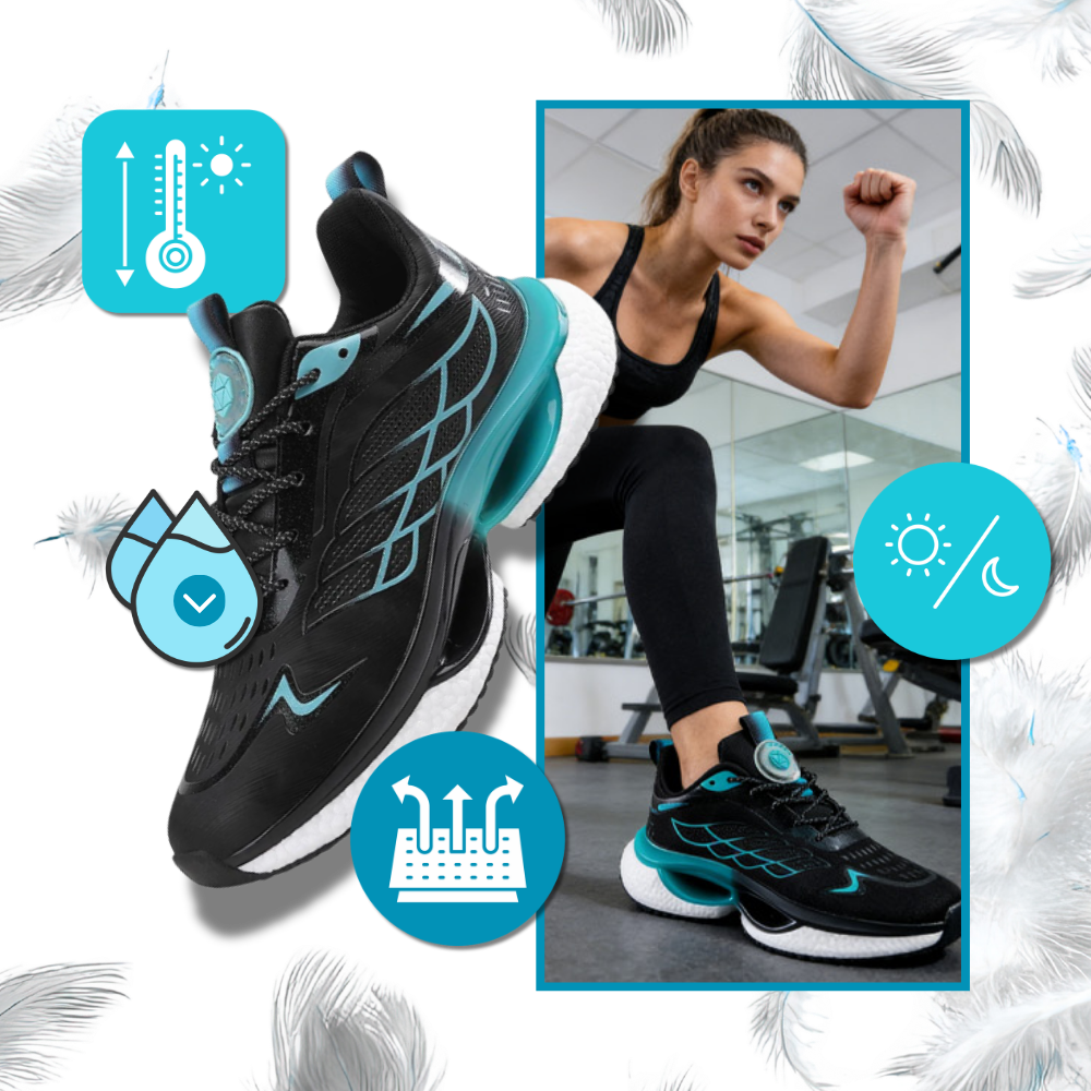 Pustende Løpesko Med Demping - Ozerty