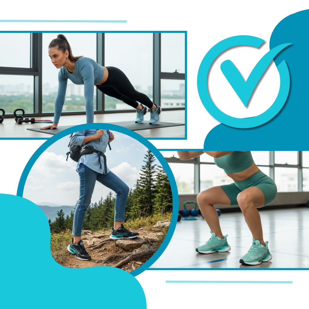 Pustende Løpesko Med Demping - Ozerty