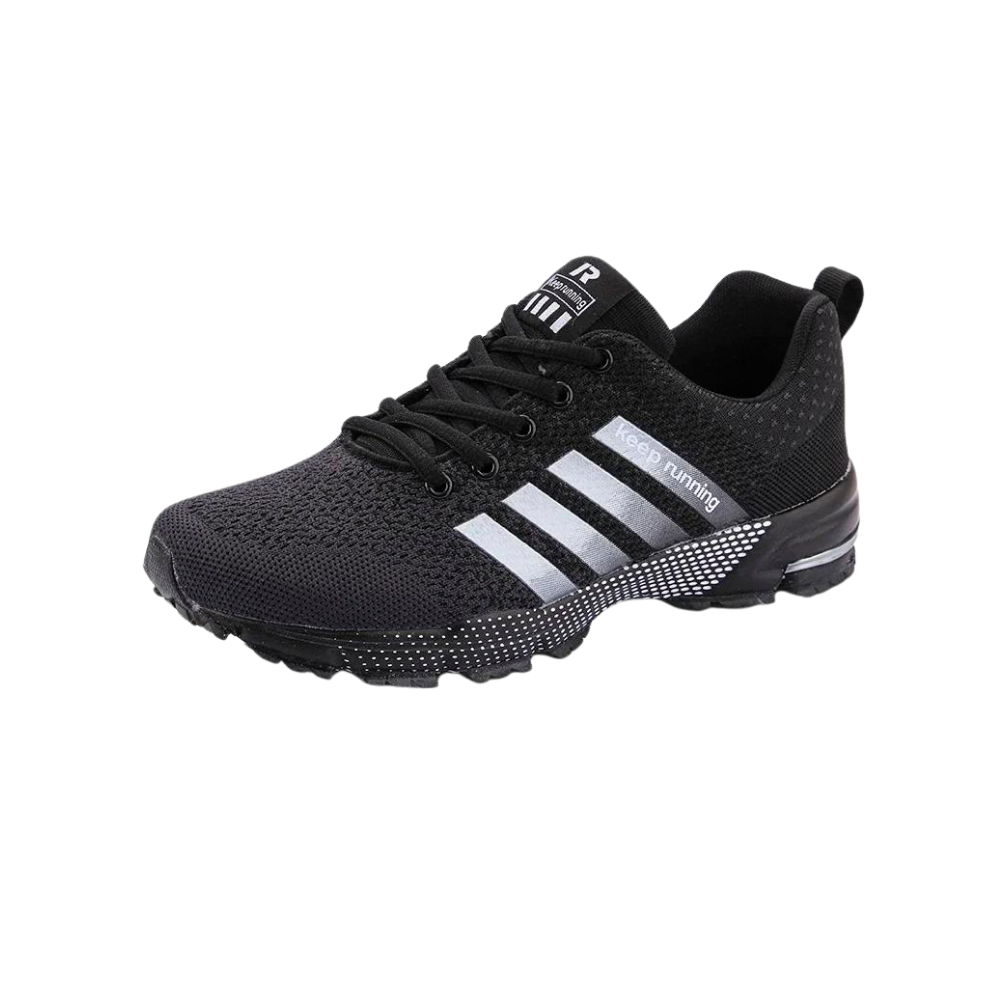 Luftige joggesko for menn
 -Svart/EU38/US7/UK5Svart/EU39/US8/UK6Svart/EU40/US9/UK7Svart/EU41/US10/UK8Svart/EU42/US11/UK9Svart/EU43/US12/UK10Svart/EU44/US13/UK11Svart/EU45/US14/UK12Svart/EU46/US15/UK13Svart/EU47/US16/UK14Svart/EU48/US17/UK15 - Ozerty