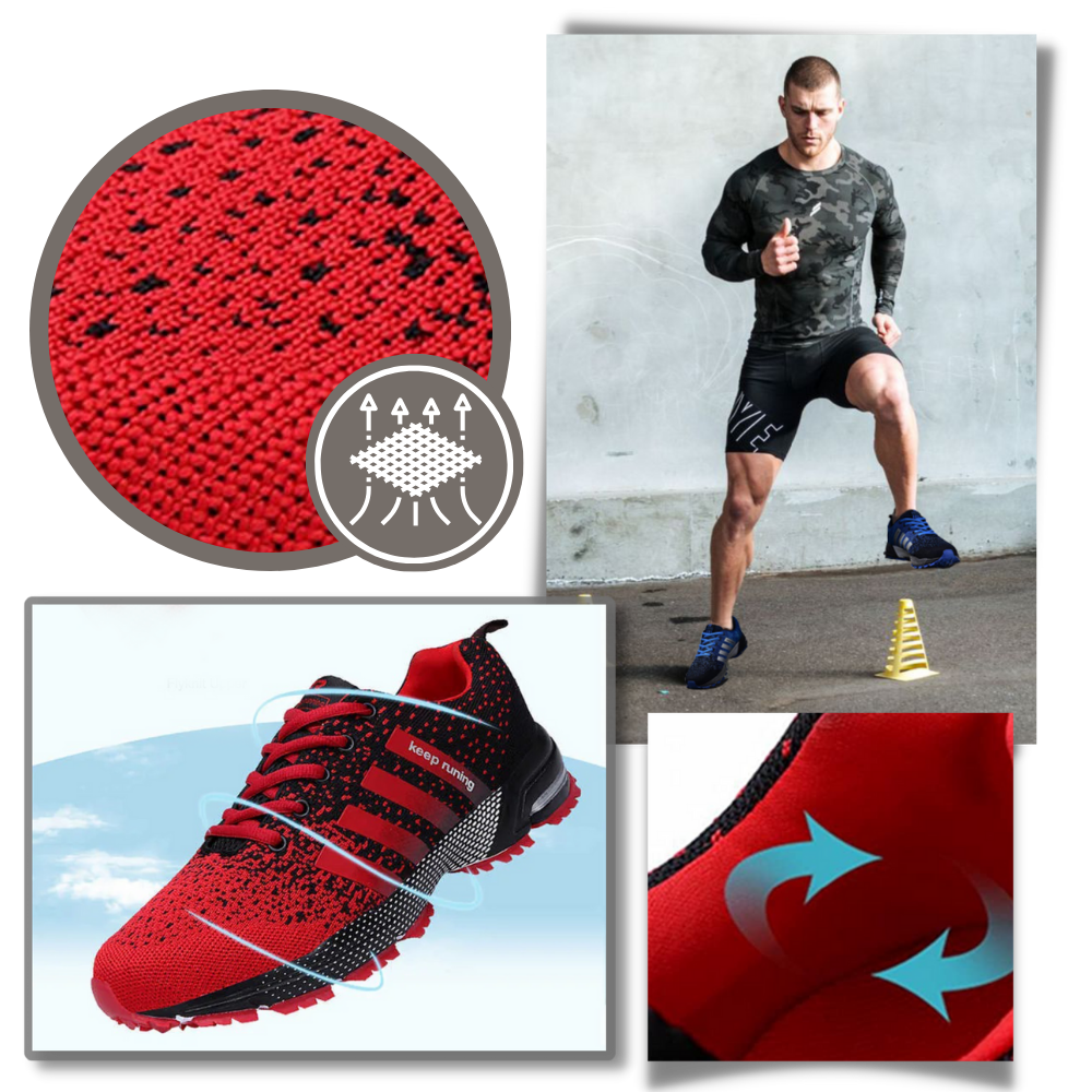 Luftige joggesko for menn
 - Ozerty