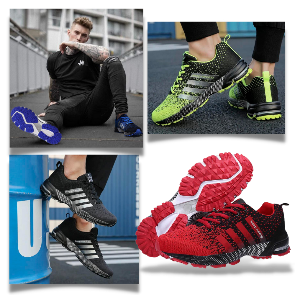 Luftige joggesko for menn
 - Ozerty