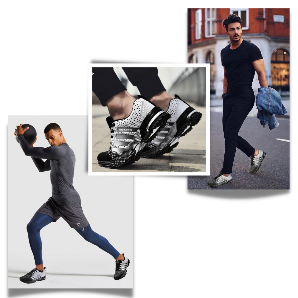 Luftige joggesko for menn
 - Ozerty