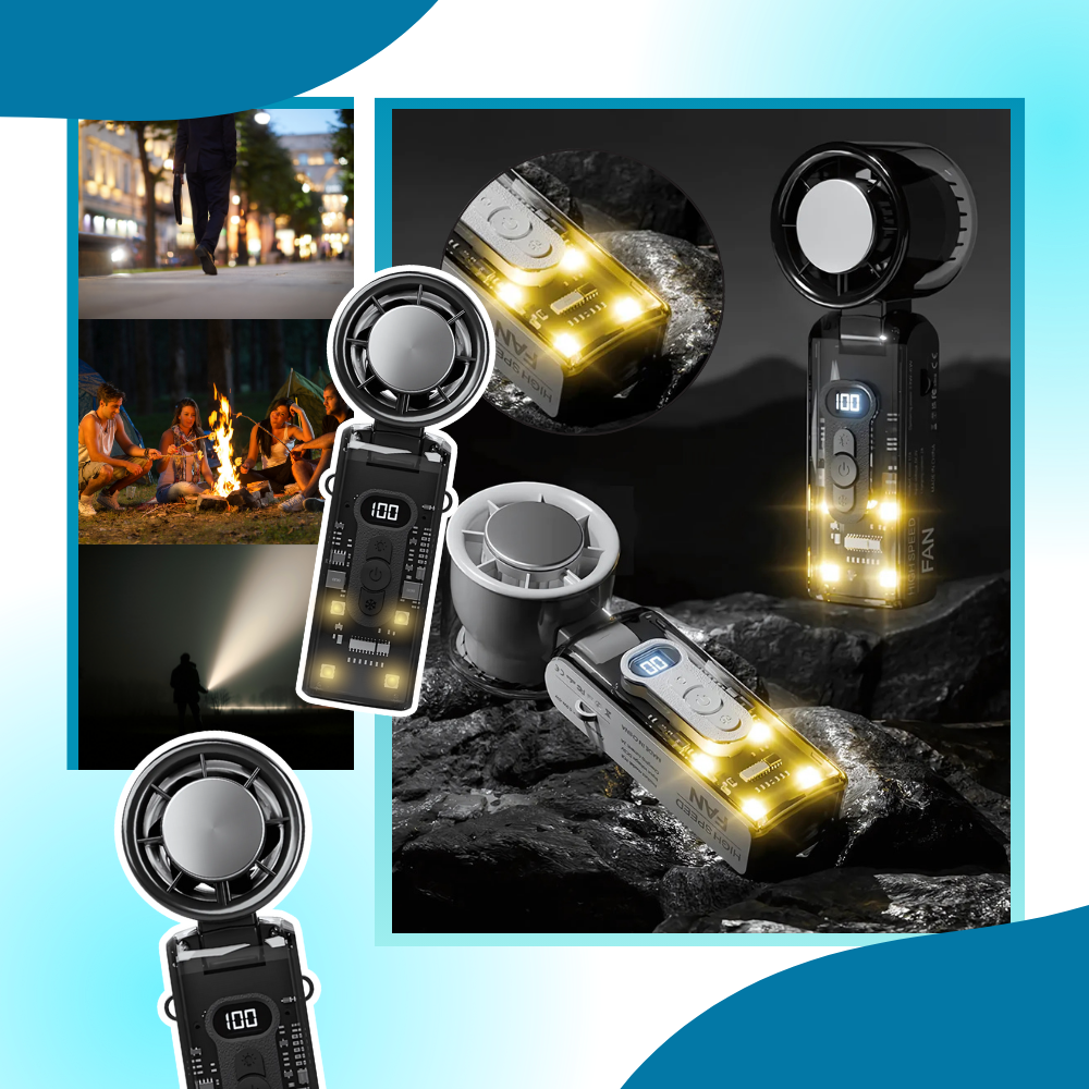 Breeze Mini Turbo-Vifte - Ozerty