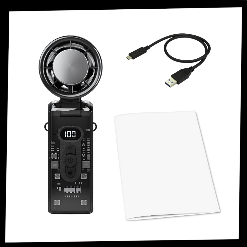 Breeze Mini Turbo-Vifte - Ozerty