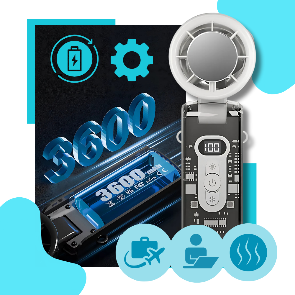 Breeze Mini Turbo-Vifte - Ozerty