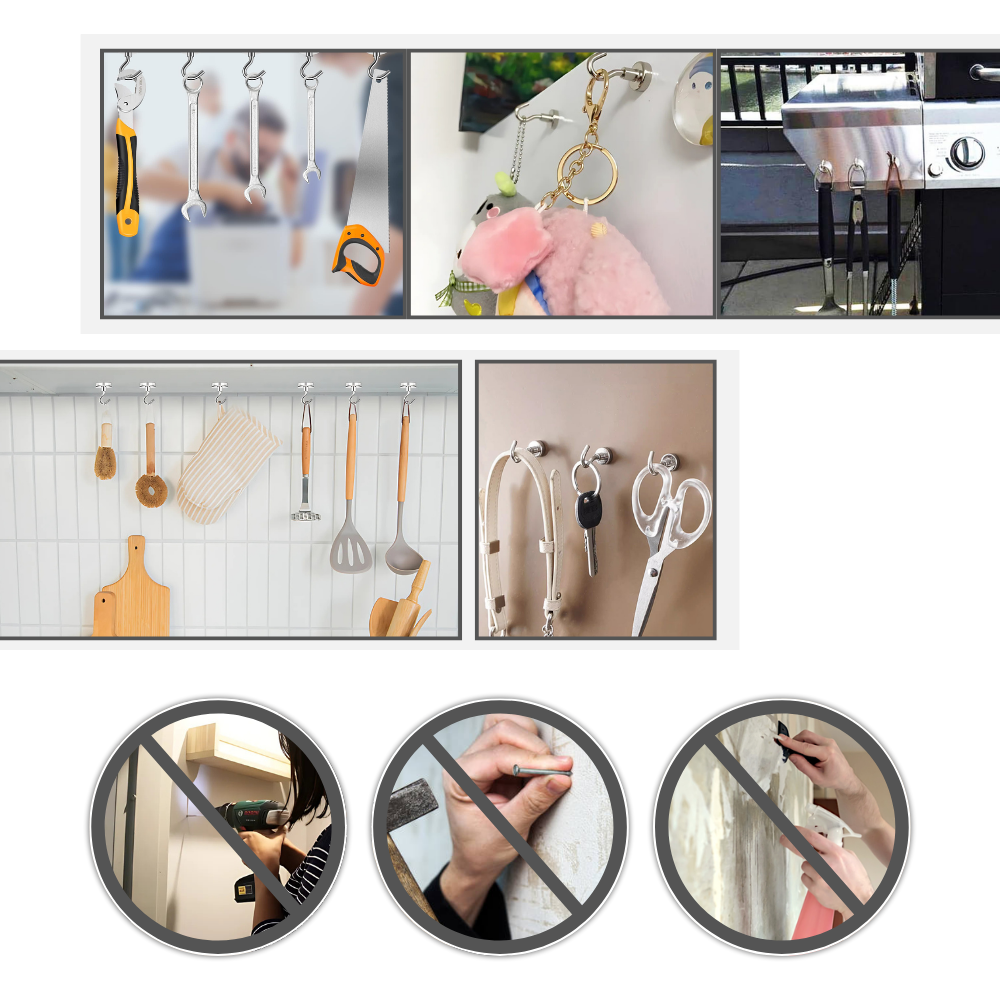 Magnetiske Holdekroker Til Kabinen - Ozerty