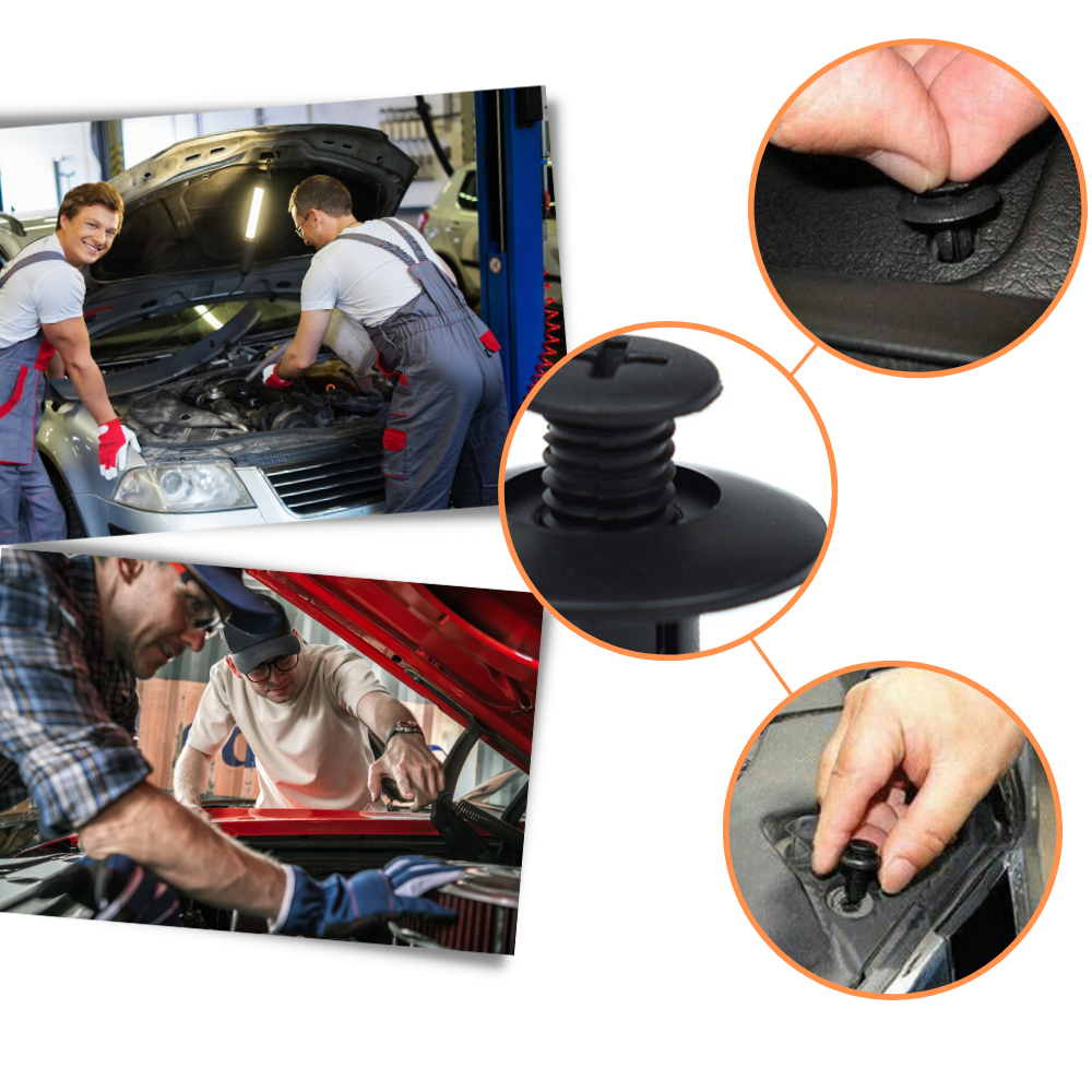 Sett med klips til bildørpanel
- Ozerty