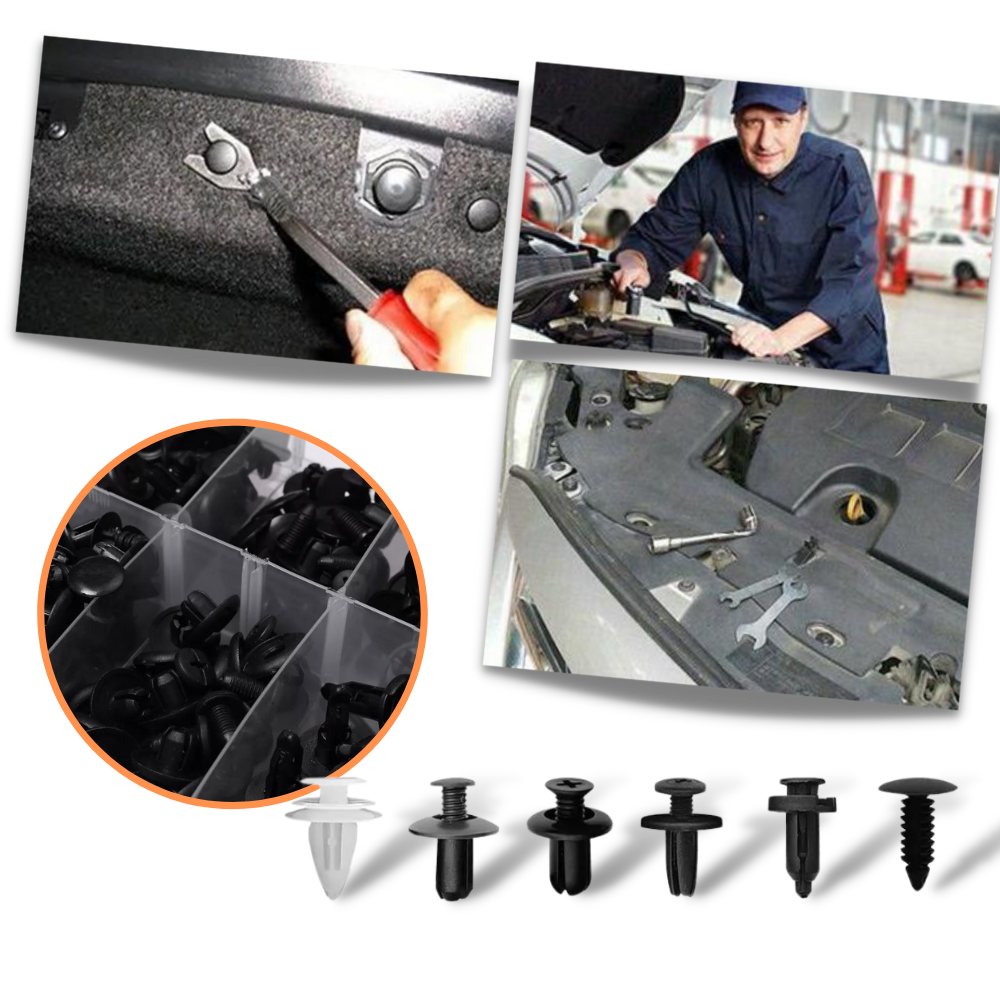 Sett med klips til bildørpanel
- Ozerty