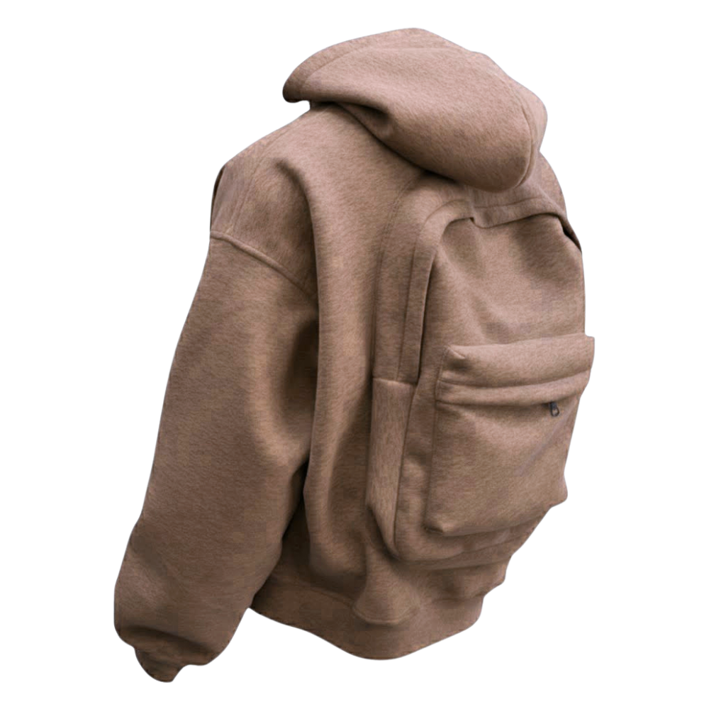 Carry Wear Utility-Hettegenser -Kaffe - Ozerty