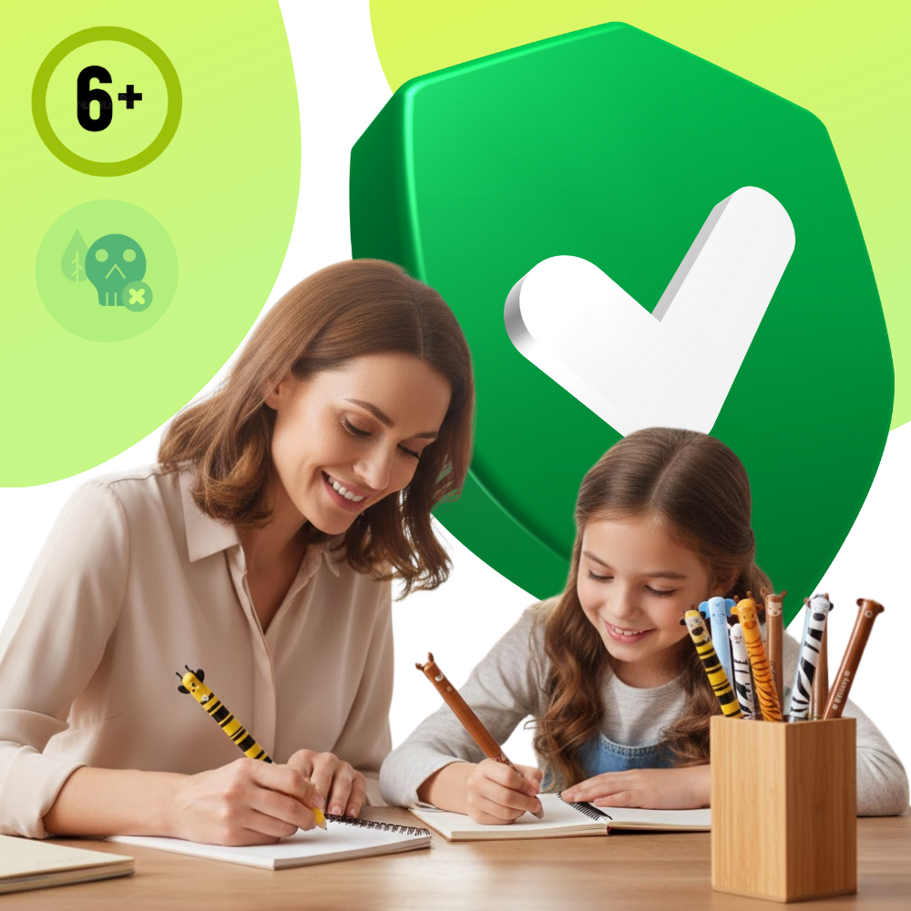 Festlige Tegnefigurpenner med Varme-Visking - Ozerty