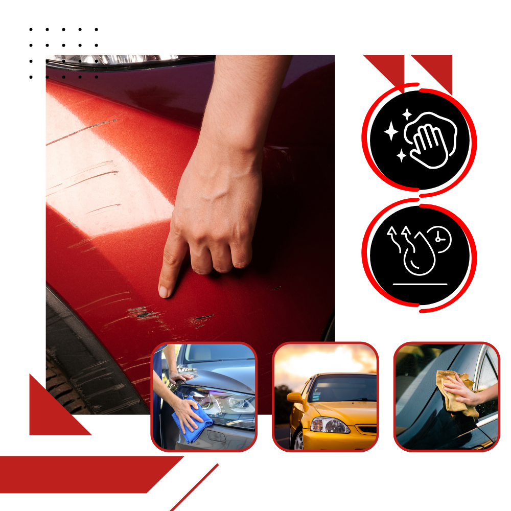 Keramisk nano-spray for fjerning av bilriper - Ozerty