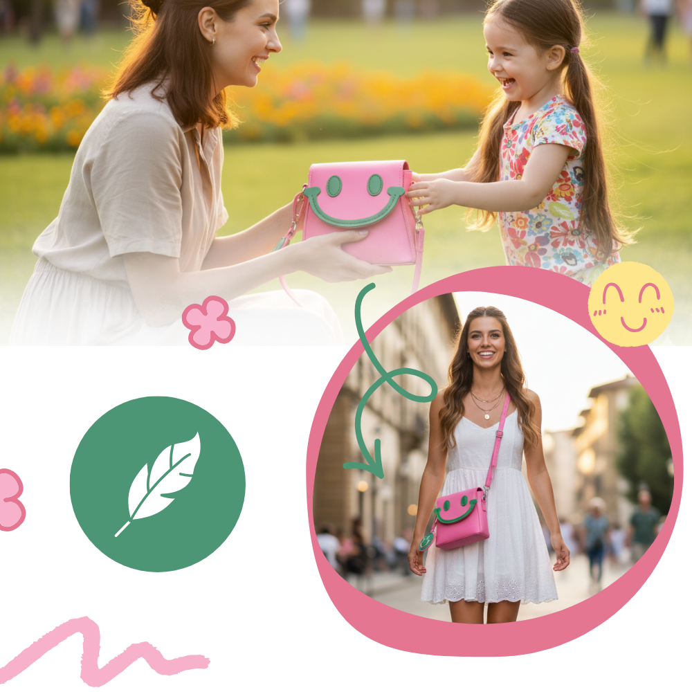 Munter, Smilende Skulderveske - Ozerty