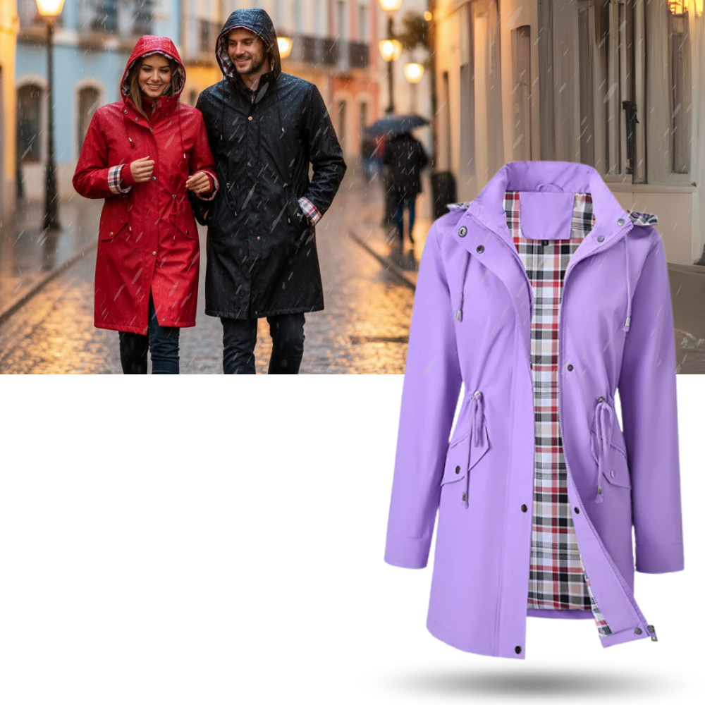 Elegant og Vanntett Trenchcoat - Ozerty