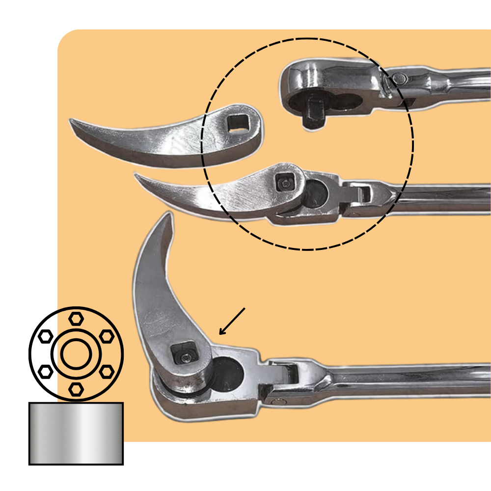 Brekkjern av Kromvanadiumstål - Ozerty
