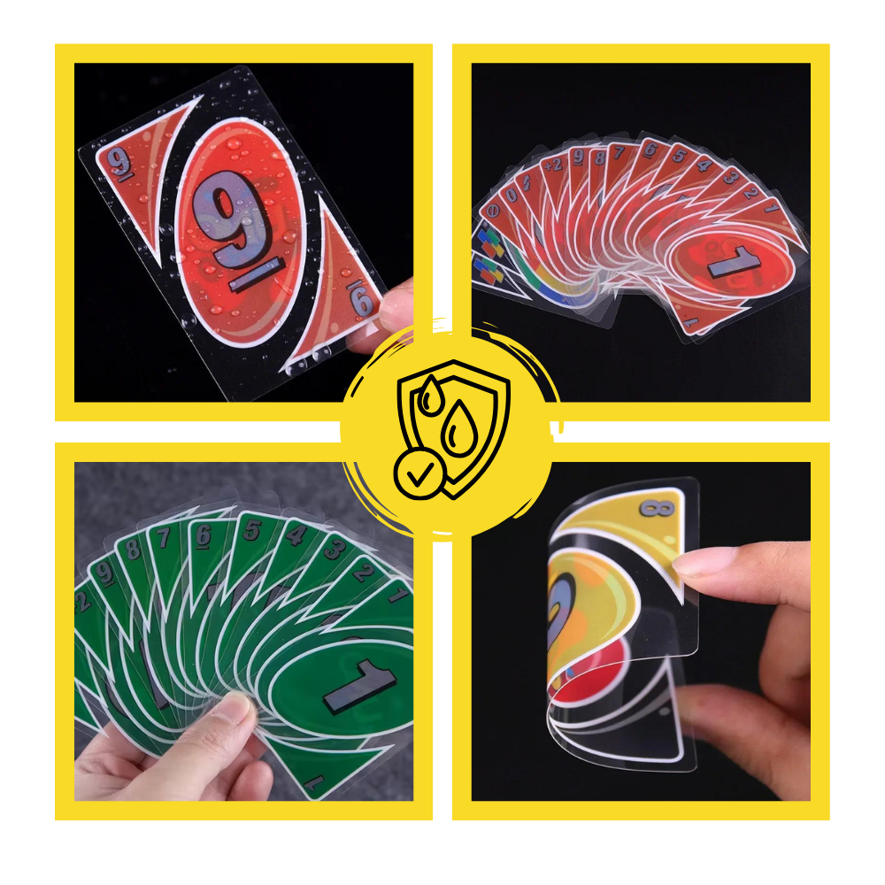 Vanntette Klassiske Uno-Kort 
 - Ozerty