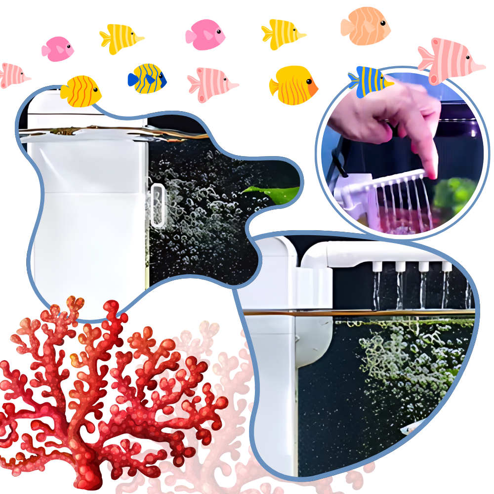 Tettebestandig Filterpumpe til Akvarie
- Ozerty