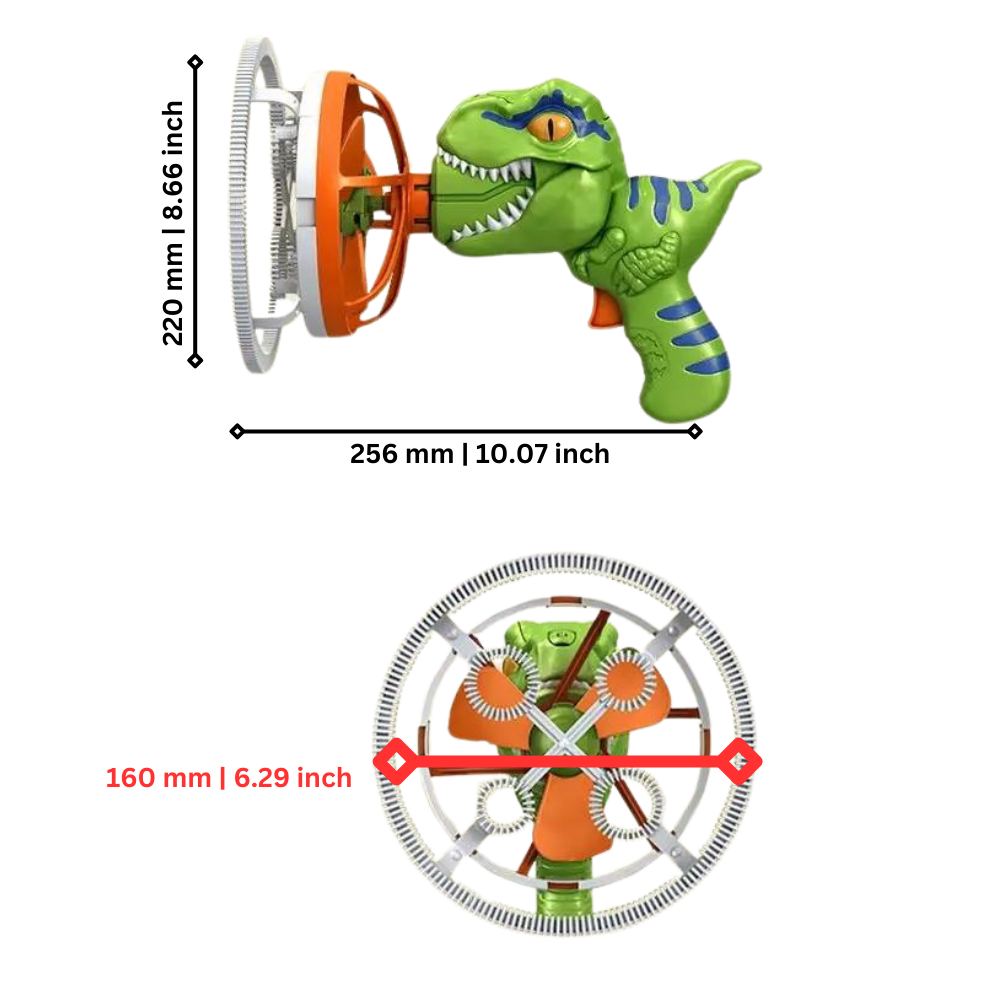 Fargerik dinosaurboblemaskin
- Ozerty