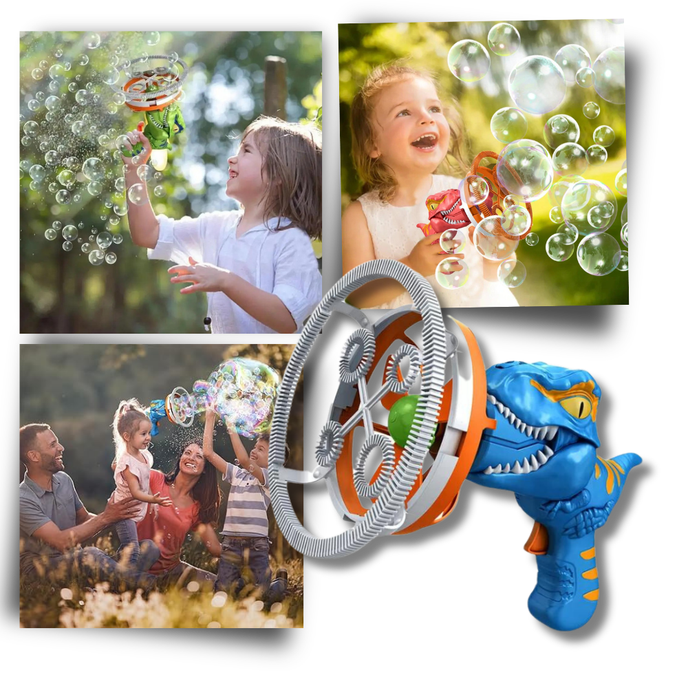 Fargerik dinosaurboblemaskin
- Ozerty