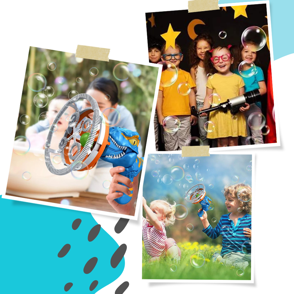 Fargerik dinosaurboblemaskin
- Ozerty