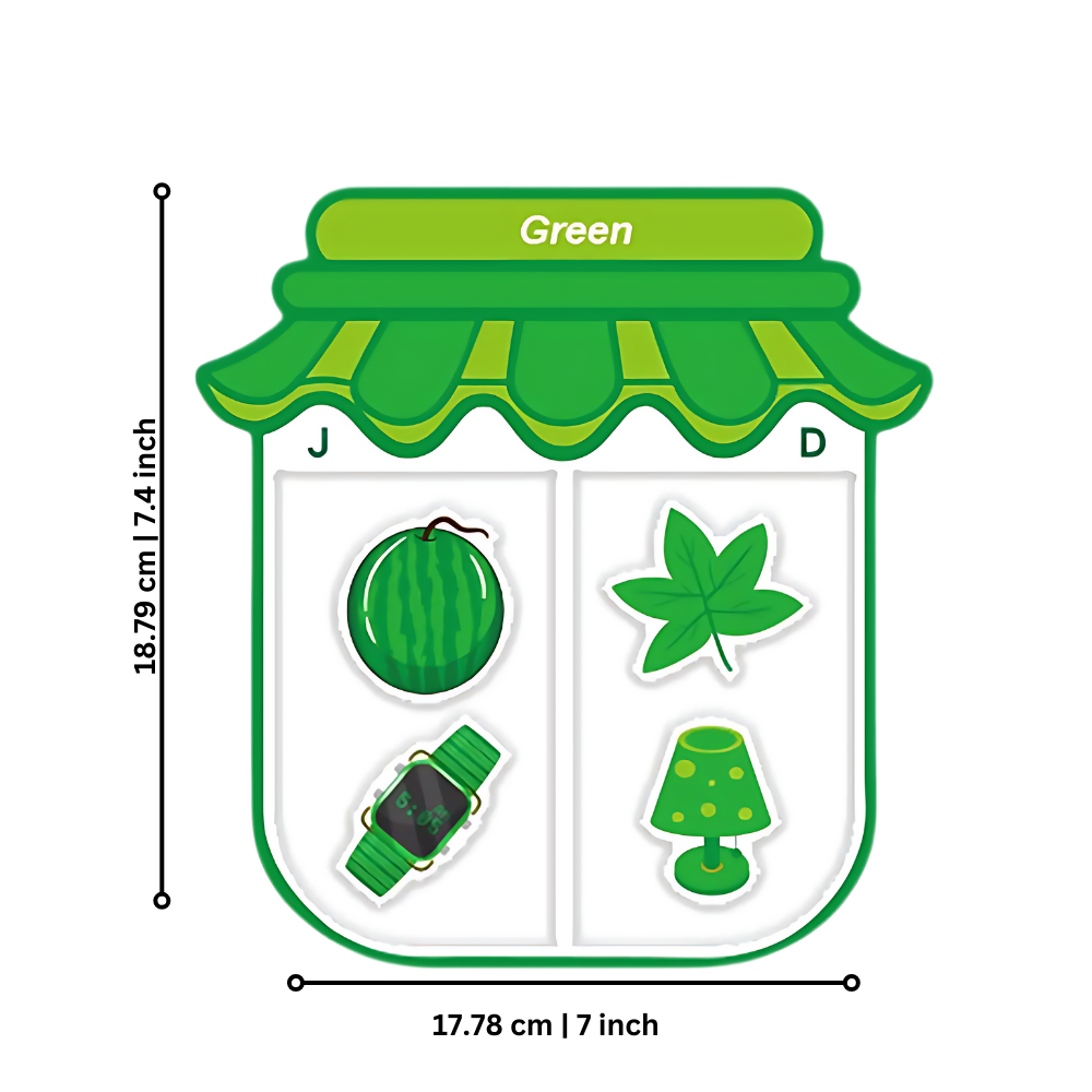 Fargerike pedagogiske magneter
- Ozerty