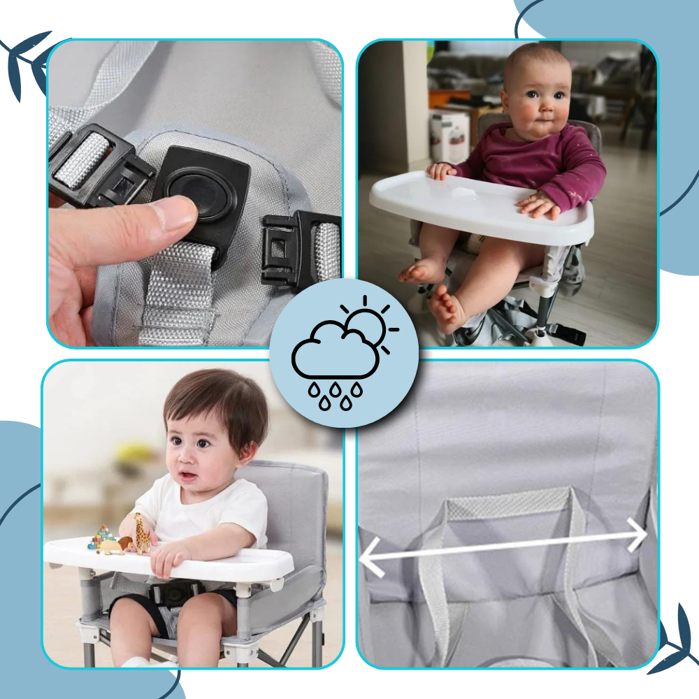 Kompakt sammenleggbar barnestol - Ozerty