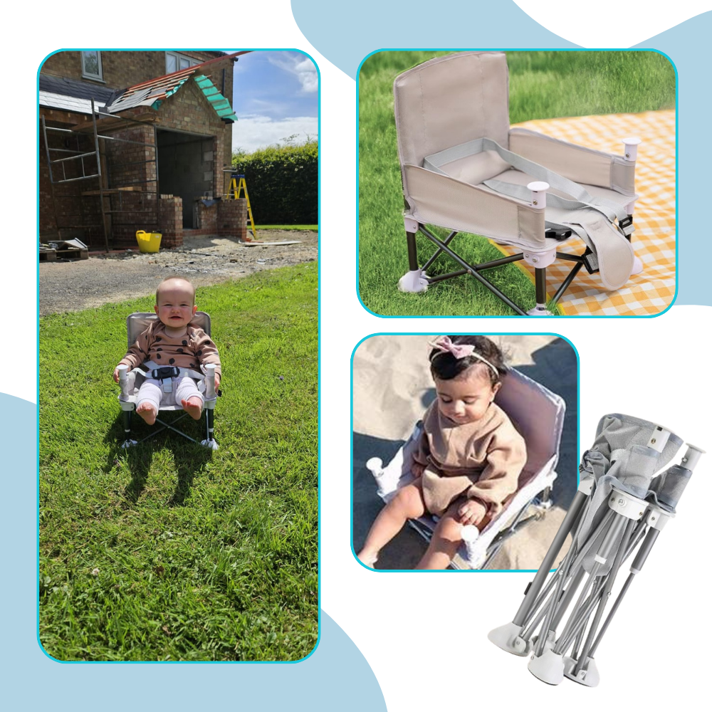Kompakt sammenleggbar barnestol - Ozerty