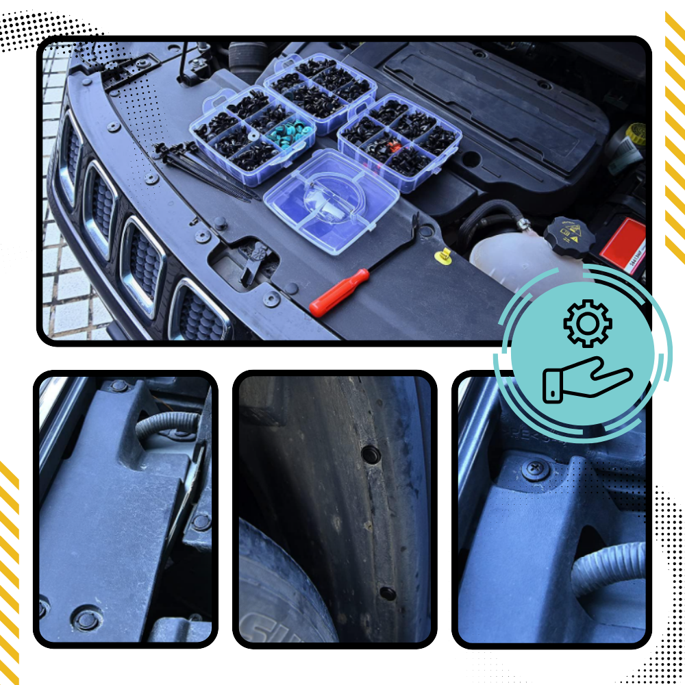 Omfattende Bilnagelsett - Ozerty