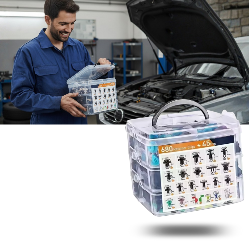 Omfattende Bilnagelsett - Ozerty