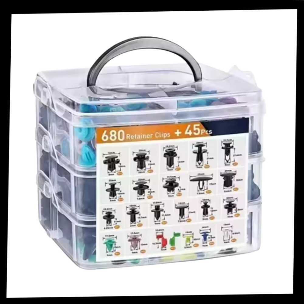 Omfattende Bilnagelsett - Ozerty