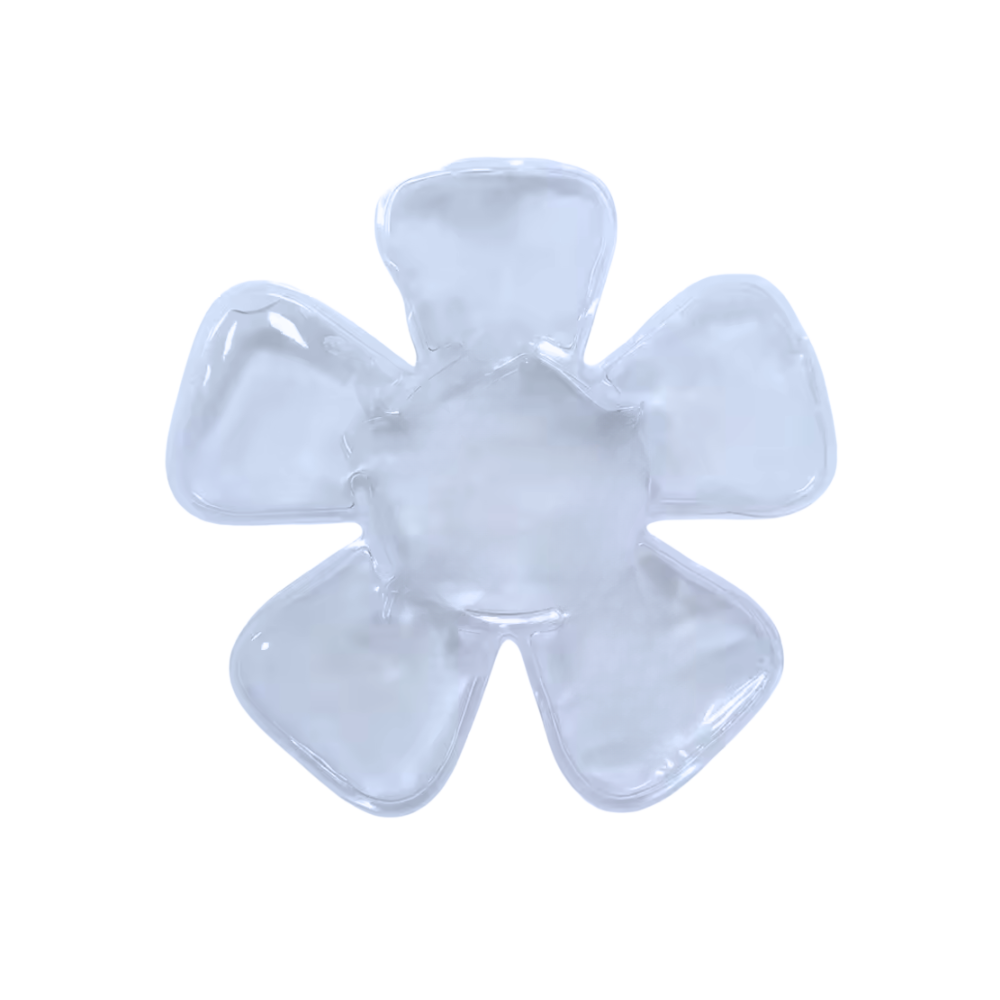 Kjølepad til Hodebunnen -Hvit - Ozerty