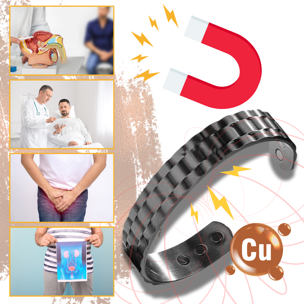 Magnetisk Terapiarmbånd i Kobber
- Ozerty