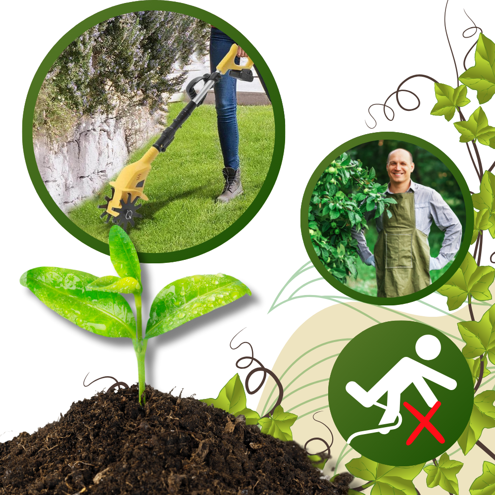 Batteridrevet elektrisk kultivator med høy hastighet
- Ozerty