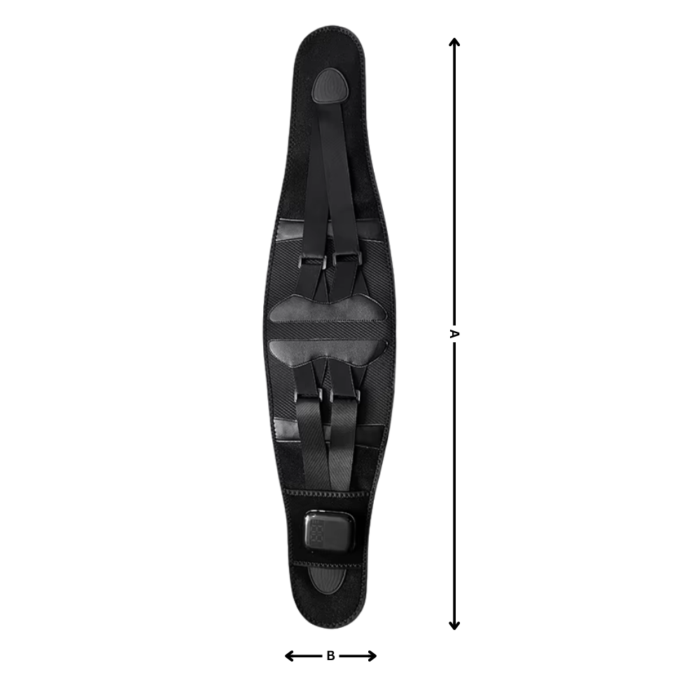 Varmemasserende Korsett mot Isjias - Ozerty