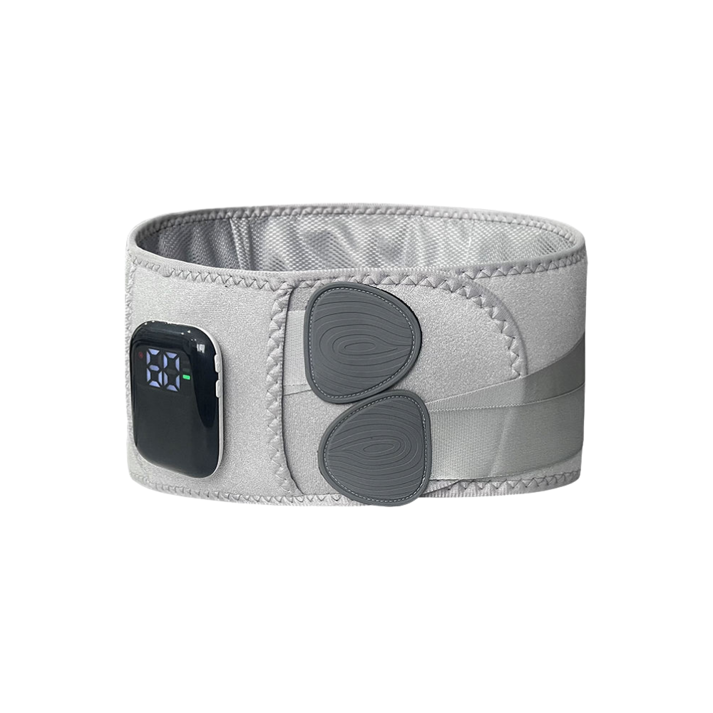 Varmemasserende Korsett mot Isjias -Lysegrå - Ozerty