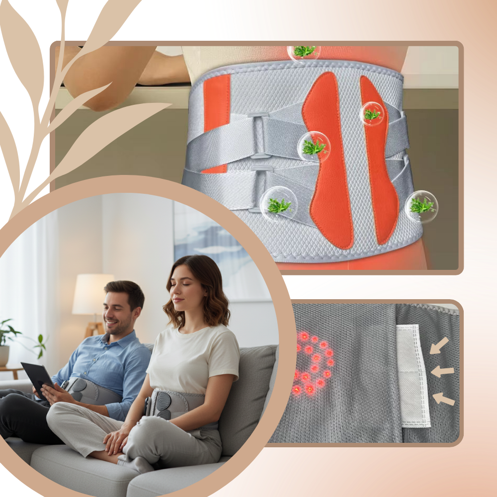 Varmemasserende Korsett mot Isjias - Ozerty