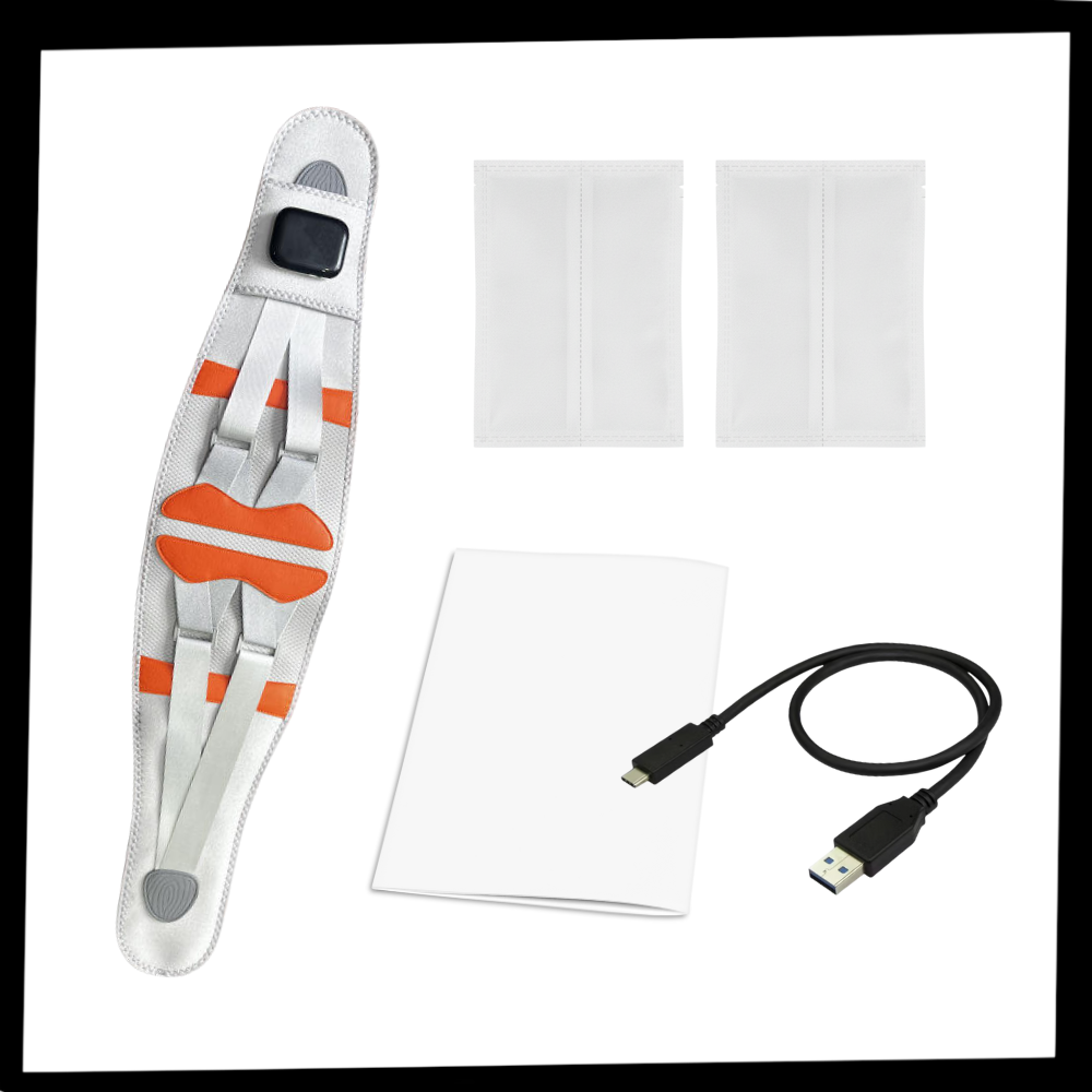 Varmemasserende Korsett mot Isjias - Ozerty