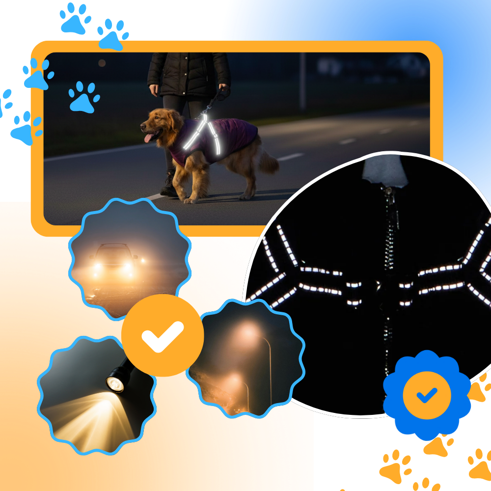 Koselig Hundesele-Vinterjakke - Ozerty