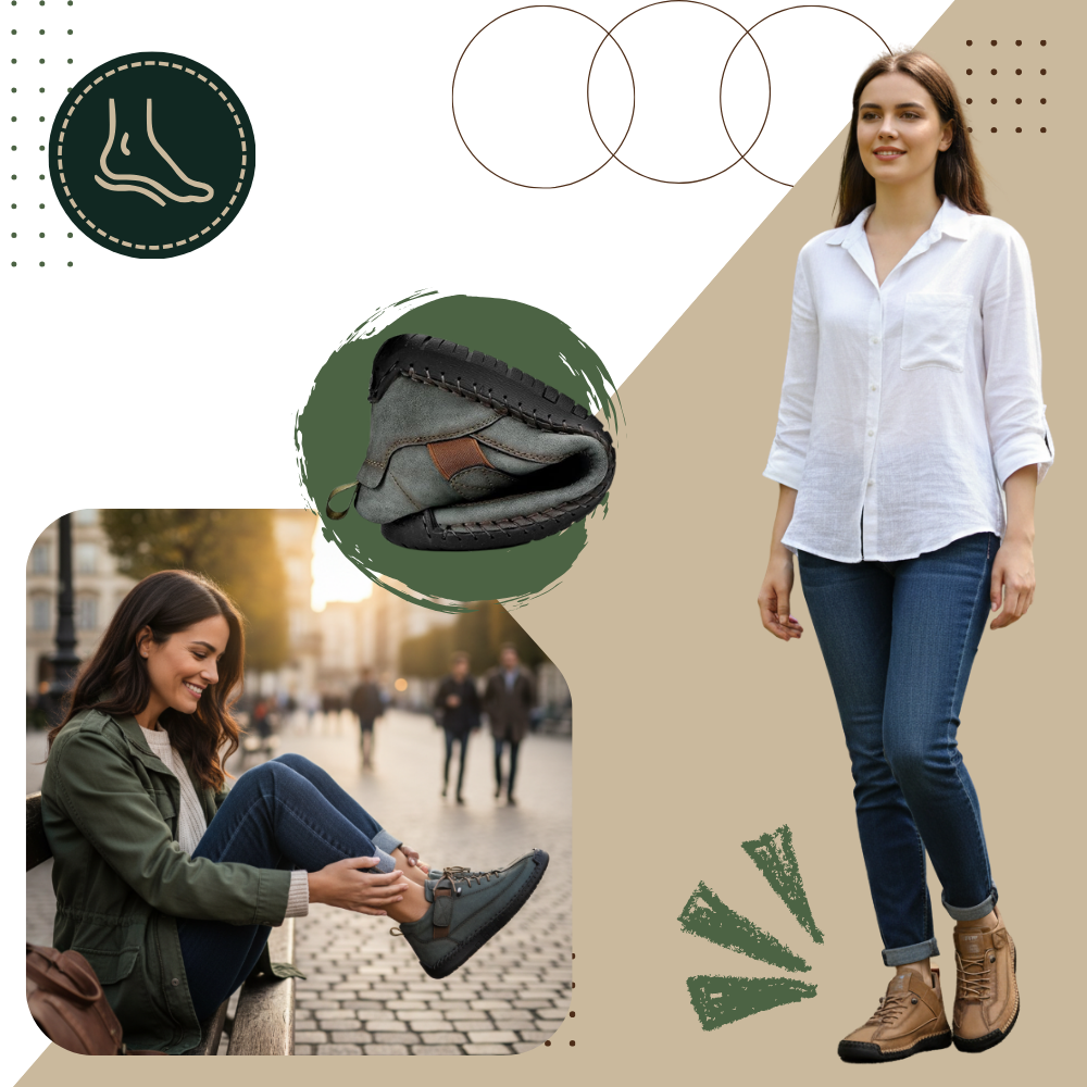 Støttende Ortopediske Sneakers - Ozerty