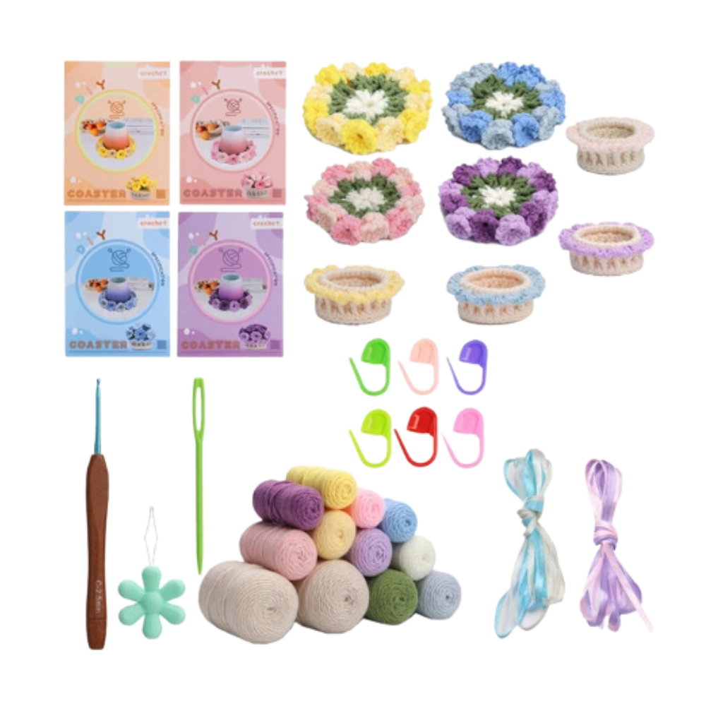 Kreative Diy bordskånere
-Sett med 4 farger - Ozerty