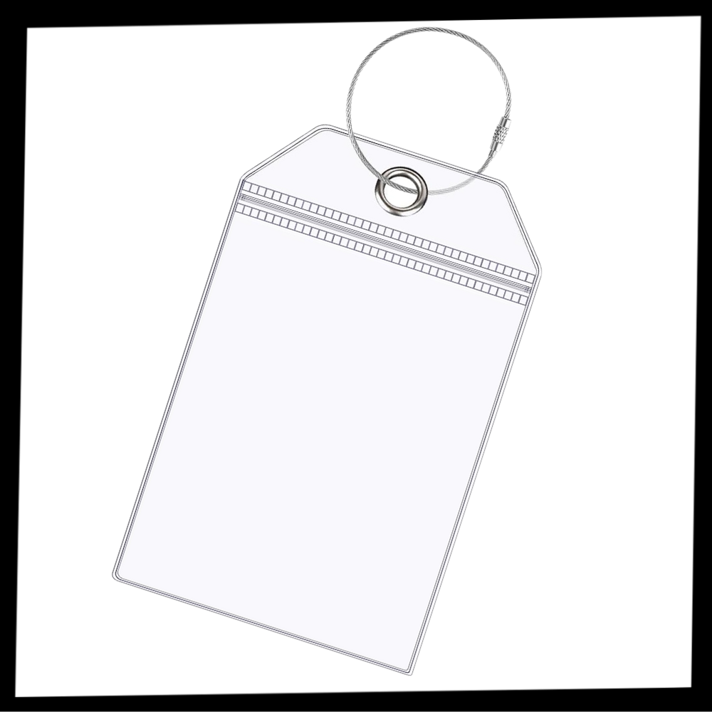 Tilpasset Vanntett Bagasjelapp - Ozerty