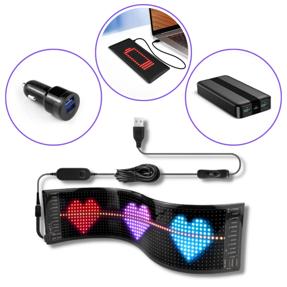 Tilpassbart og fleksibelt LED-panel
- Ozerty