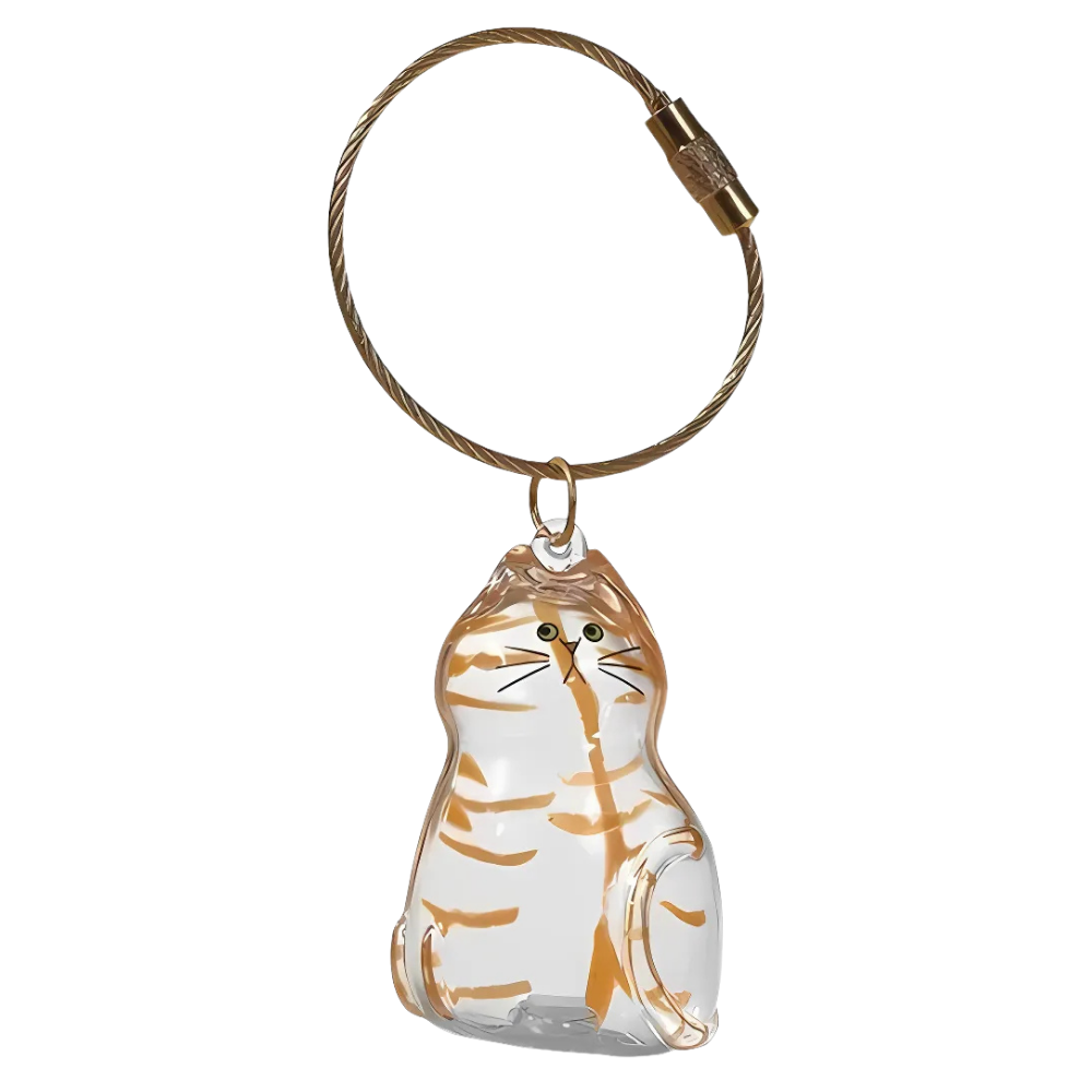 Søt Pelskapsel -Gyllen Stripete - Ozerty