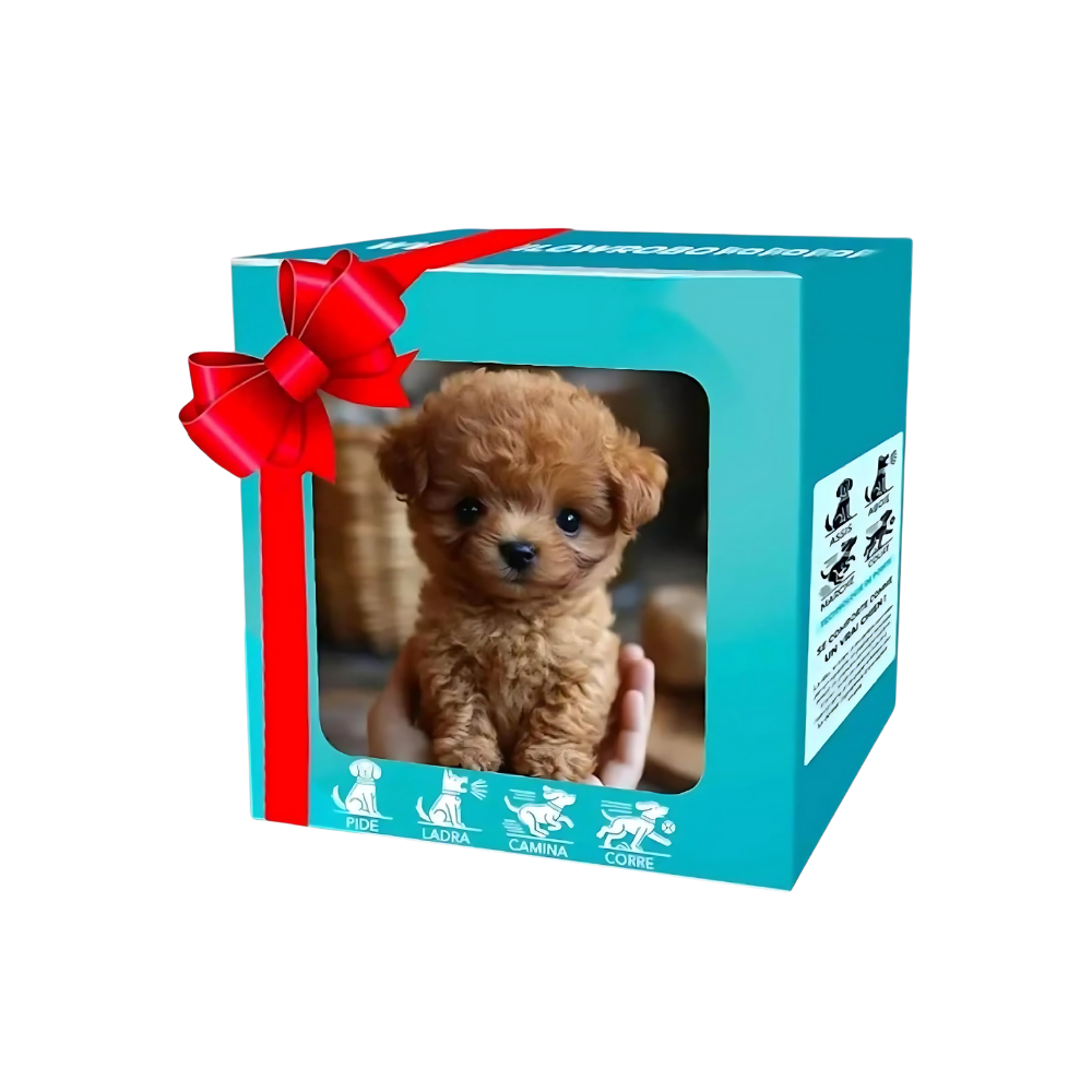 Søt Robotvalp og -Katt -Hund Curly - Ozerty