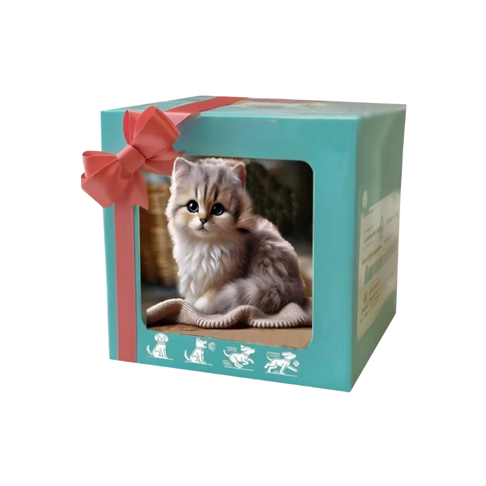 Søt Robotvalp og -Katt -Sibirisk - Ozerty