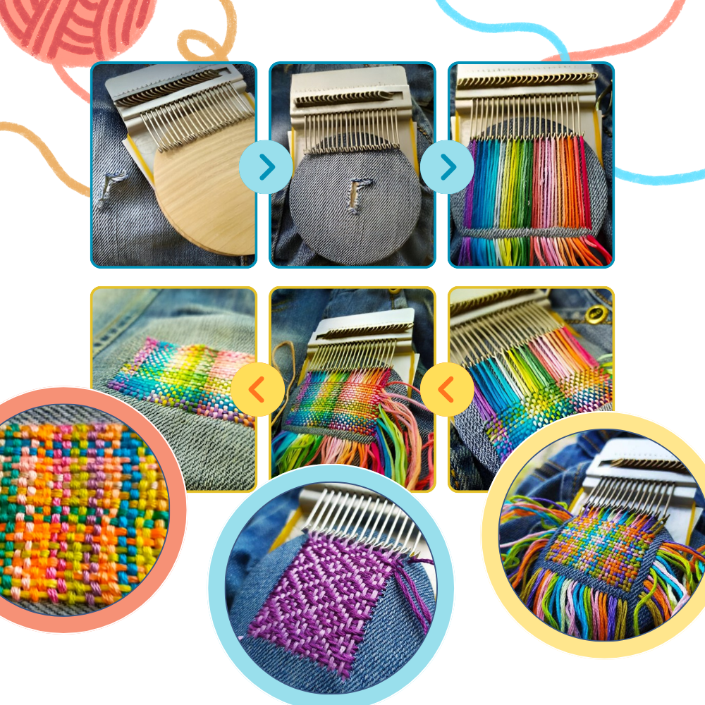 DIY-Vevestol til Stoffreparering - Ozerty