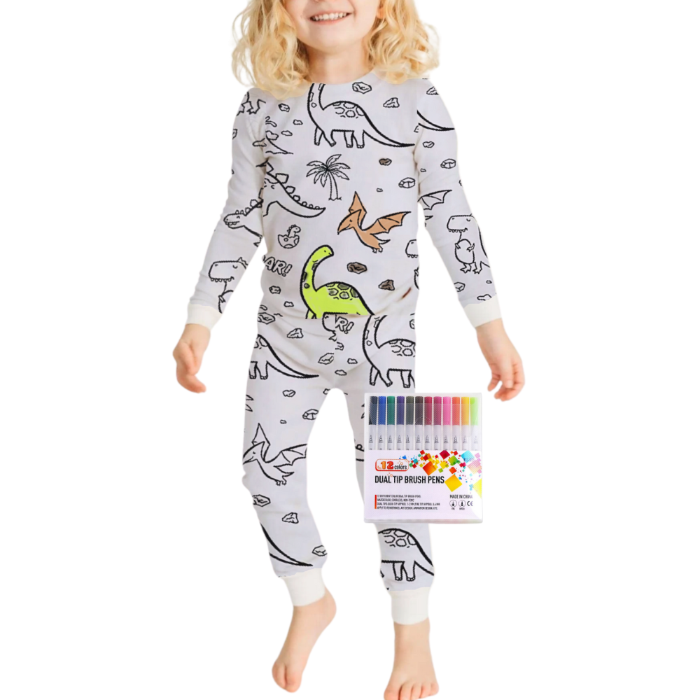 Doodle Dream-Pyjamas -Dinosaurer - Ozerty
