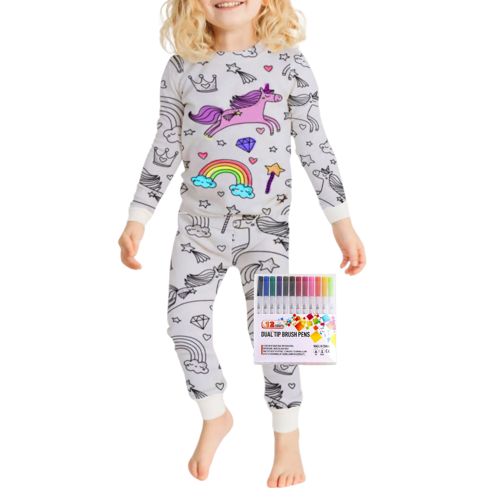 Doodle Dream-Pyjamas -Fortryllet Hest - Ozerty