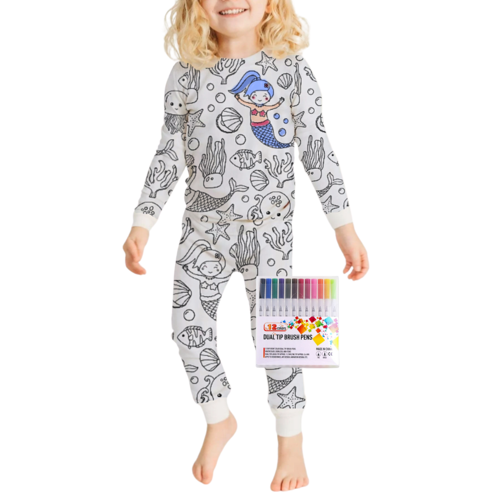 Doodle Dream-Pyjamas -Liten Havfrue - Ozerty